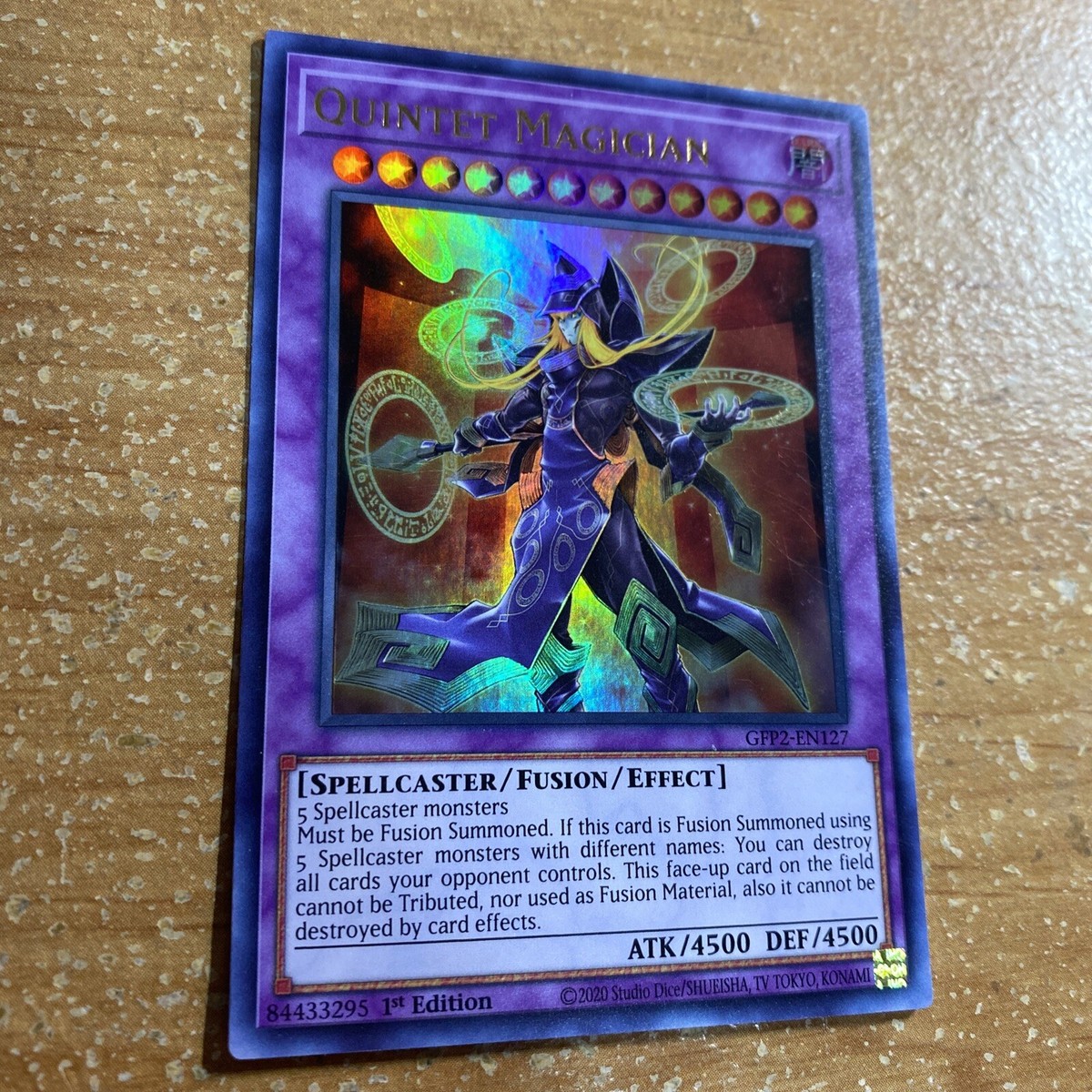 🔥 YUGIOH Quintet Magician GFP2-EN127 ULTRA RARE NEAR MINT 1ST 