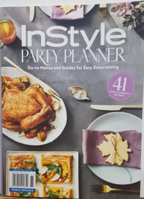 In Style Party Planner 2018 Menus & Guides for Easy EntertainingFREE SHIPPING CB