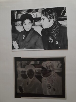 Janet Jackson James Debarge Photo with negative Rare Original Picture 1980s