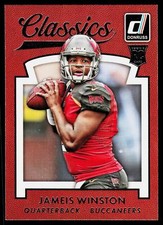 Jameis Winston 2015 Donruss Red Foil Tampa Bay Buccaneers NFL Card No.255