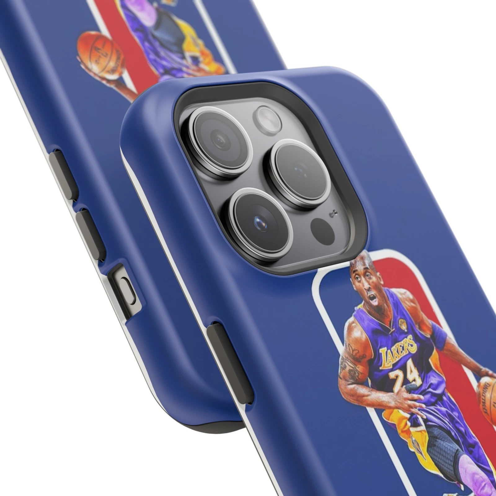 Kobe Bryant NBA Logo, Black Mamba Phone Case