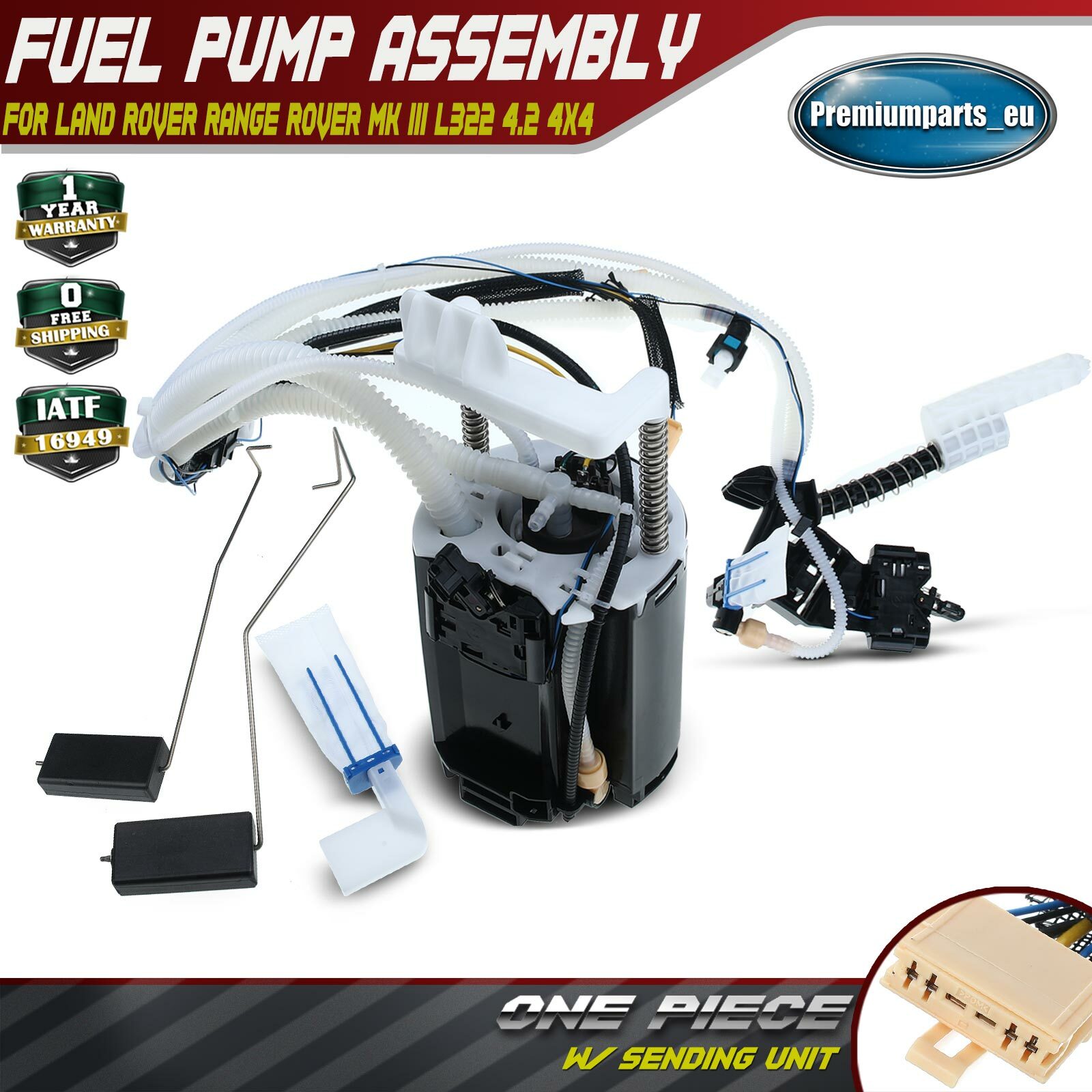 Fuel Pump + Filter +Sender Unit for Land Rover Range Rover III L322 4.2
