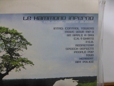 LE HAMMOND INFERNO MY FIRST POLITCAL DANCE ALBUM VINYL LP | eBay