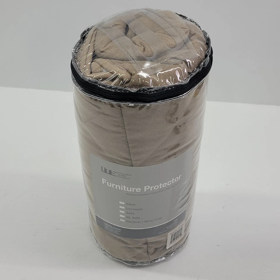 Ultimate Furniture 躺椅保护膜天然 100% 绗缝聚酯纤维 65 英寸 - 78.5 — 第 2/4 张图片