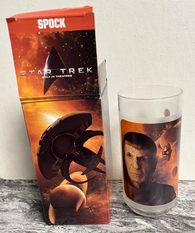 Star Trek Burger King Spock Glass 2008 NEW in Box