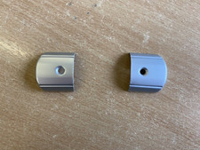 RAIL END CAPS TRIM FOR CARAVAN MOTORHOME ROOF RAIL WASTE EXTRUSION X 2