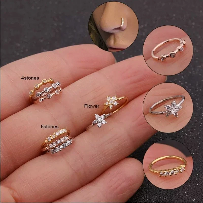 316L Surgical Steel Nose Ring | piercedphl | Shopee Philippines