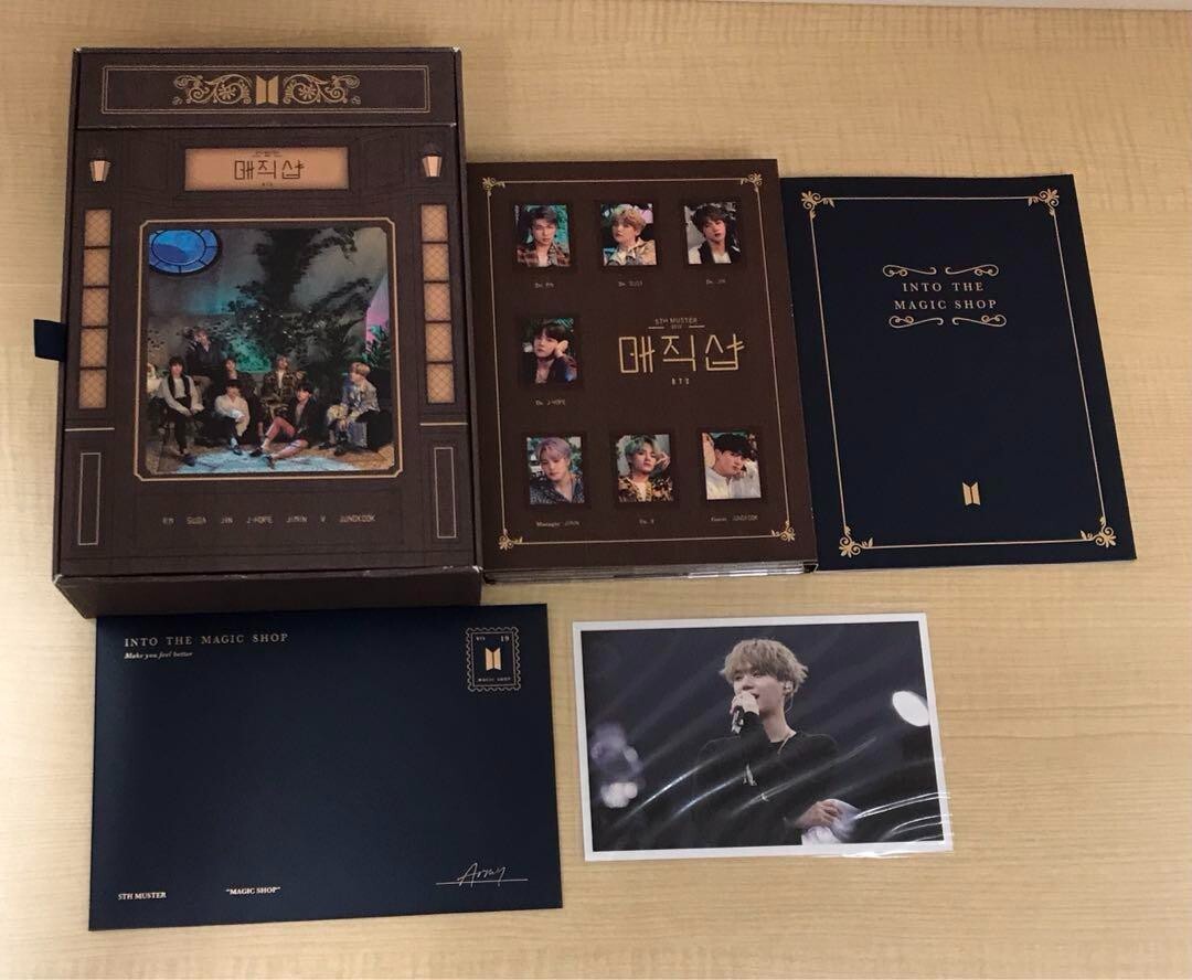 BTS MAGIC SHOP マジックショップ ソウル Blu-ray Bts Magic Shop 2019 Busan Seoul Performance Blu-Ray MAGIC
