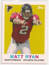 2008 MATT RYAN TOPPS #1 ROOKIE BOSTON COLLEGE EAGLES ATLANTA FALCONS