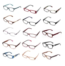 Foster Grant Reading Glasses Womens Designer Readers +1.00 to +3.25 Strength New