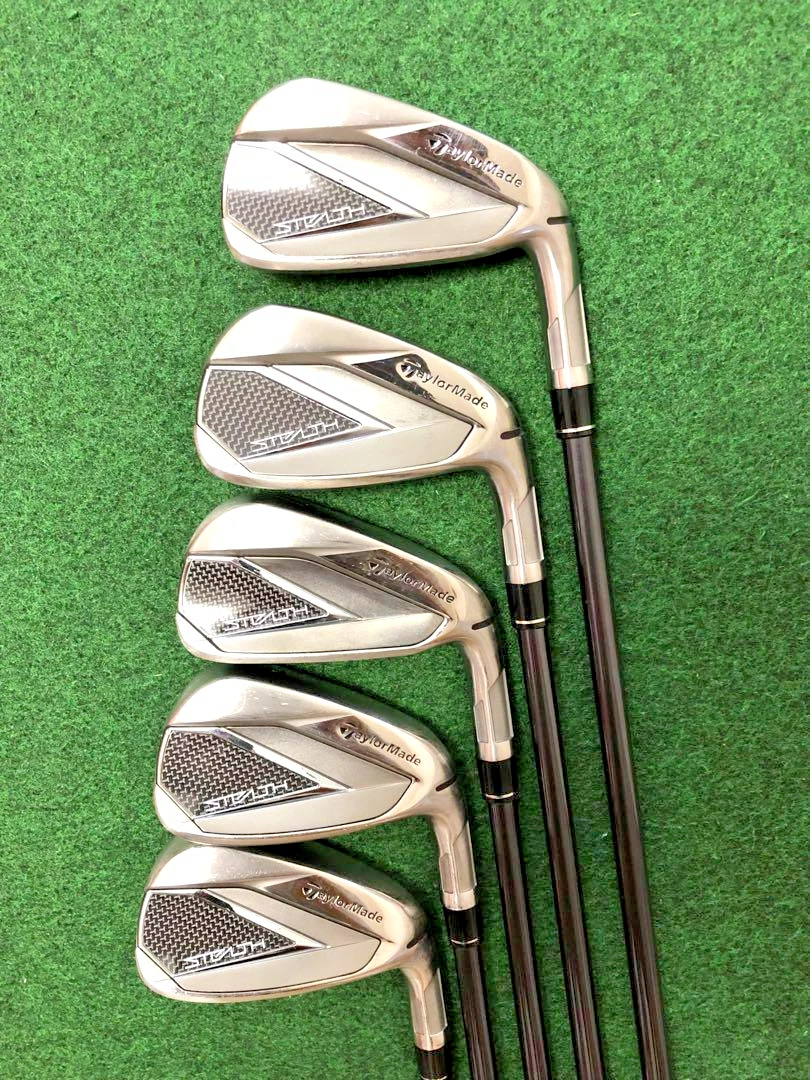 TaylorMade STEALTH Iron Set Flax S TENSEI RED TM60 LAMKIN Grip
