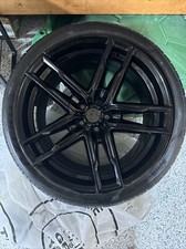 BMW RIMS M5 M8 Wheels and Tires Black  810M All Season Pilot Sport 4 2020-2024