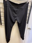 CAbi Womens M Ruched at Ankle   Black Legging / Yoga Pant  Style # 664 — photo 2