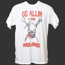 GG ALLIN MURDER JUNKIES PUNK ROCK HARDCORE METAL T-SHIRT unisex S-3XL