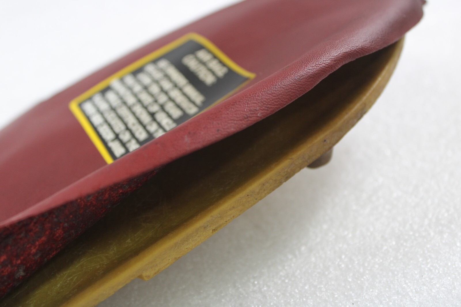 Ferrari 575, RH, Right, Dash End, Burgundy, Used, P/N 660807