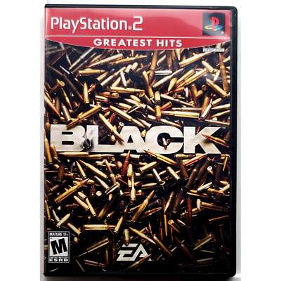 Black Greatest Hits - Sony Playstation 2 PS2 Pristine Tested Authentic