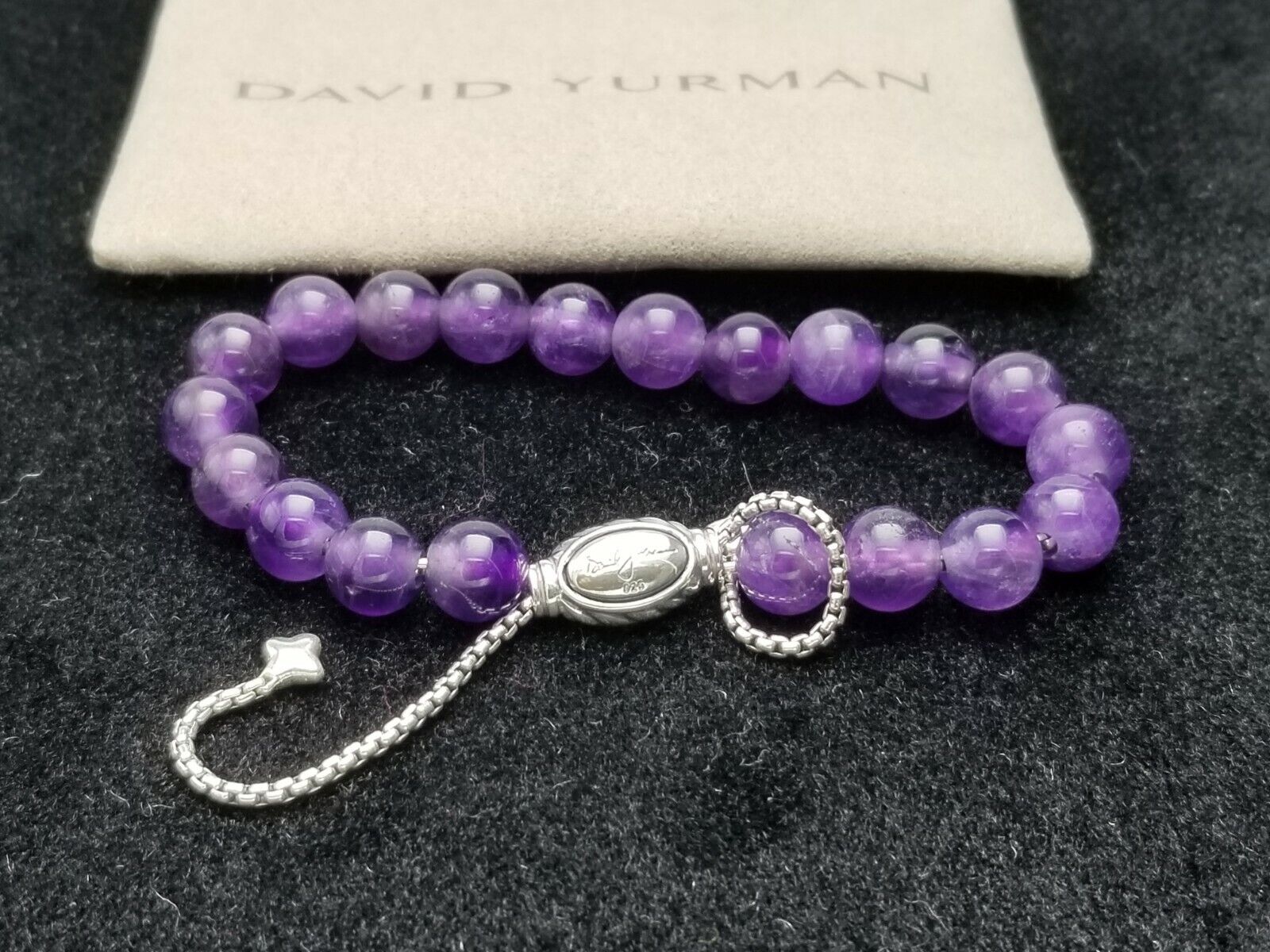 DAVID YURMAN Spiritual Bead Bracelet Sterling Sil… - image 2