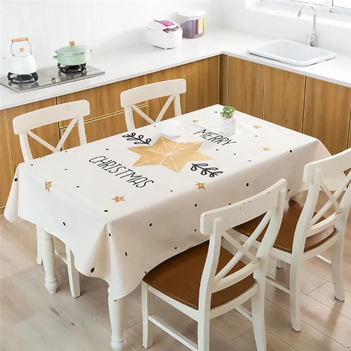 Minimalist Style Geometric Waterproof Cloth Table Cloth Kitchen Decor Tablecloth - Picture 8 of 55