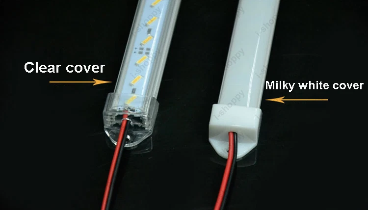 2x 24-LED SMD SMD Strip Grill Light Bar Hard Rigid Tube Lamp DC 12V Bright White - Image 2 of 4