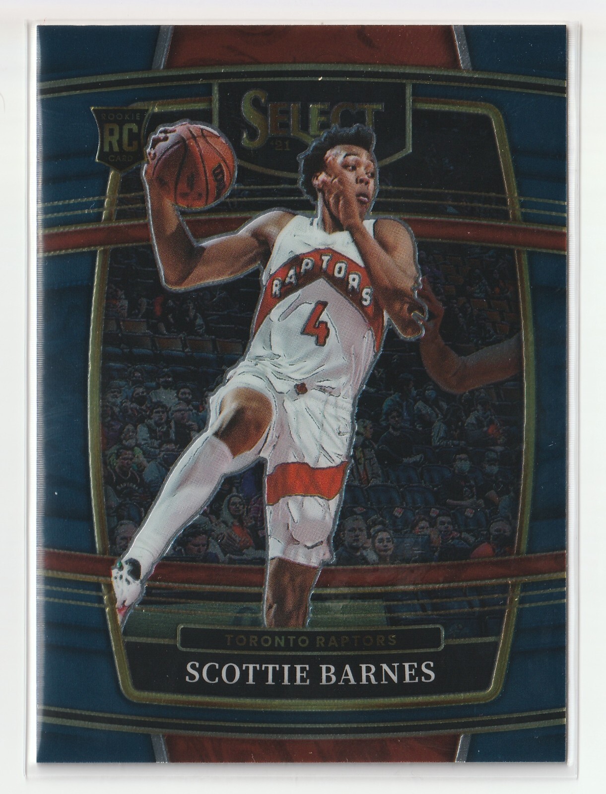 2021-22 Scottie Barnes Panini Select Concourse Blue Prizm #74  (RC)