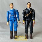 Vintage A-Team Action Figures Hannibal & Face 1983 tight joints