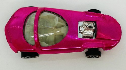 1968 RARE Hot Wheels Redline SILHOUETTE HOT PINK Tough Color YEAR ONE Gorgeous🤩 - Picture 7 of 8
