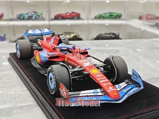 BBR 1/18 Ferrari Leclerc F1 SF24 2024 #16 Racing Resin Diecast Model Car Gifts
