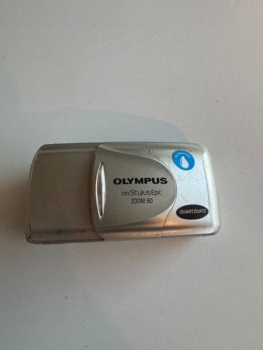 VTG OLYMPUS Infinity Stylus Epic Zoom 80 35mm Quartz Date QD Film Camera TESTED