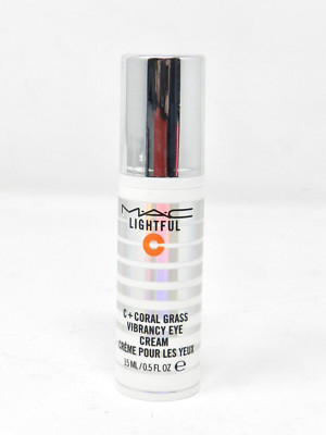 MAC Lightful C+ Coral Grass Vibrancy Eye Cream 15 mL / 0.5 fl oz NWOB