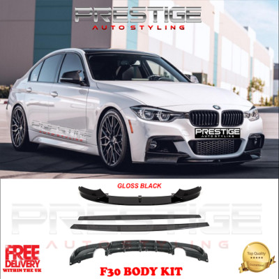 FÜR BMW F30 F31 FRONTLIPPE SPLITTER HECKDIFFUSOR BODYKIT SPOILER M PERFORMANCE