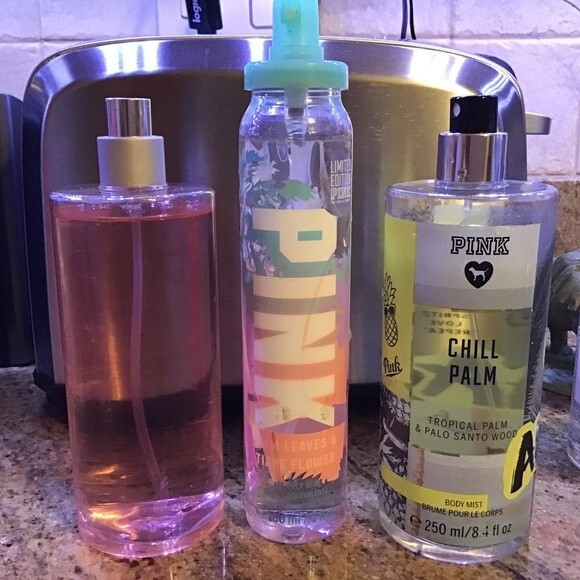 Victoria's Secret PINK Ltd Edition Palm Leaves + Tiare Flower Mist