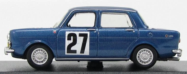 MODELLINO AUTO STATICO BEST SIMCA ABARTH 1150 #27 RALLY DE FRANCHE 1967 1/43 - Immagine 3 di 4