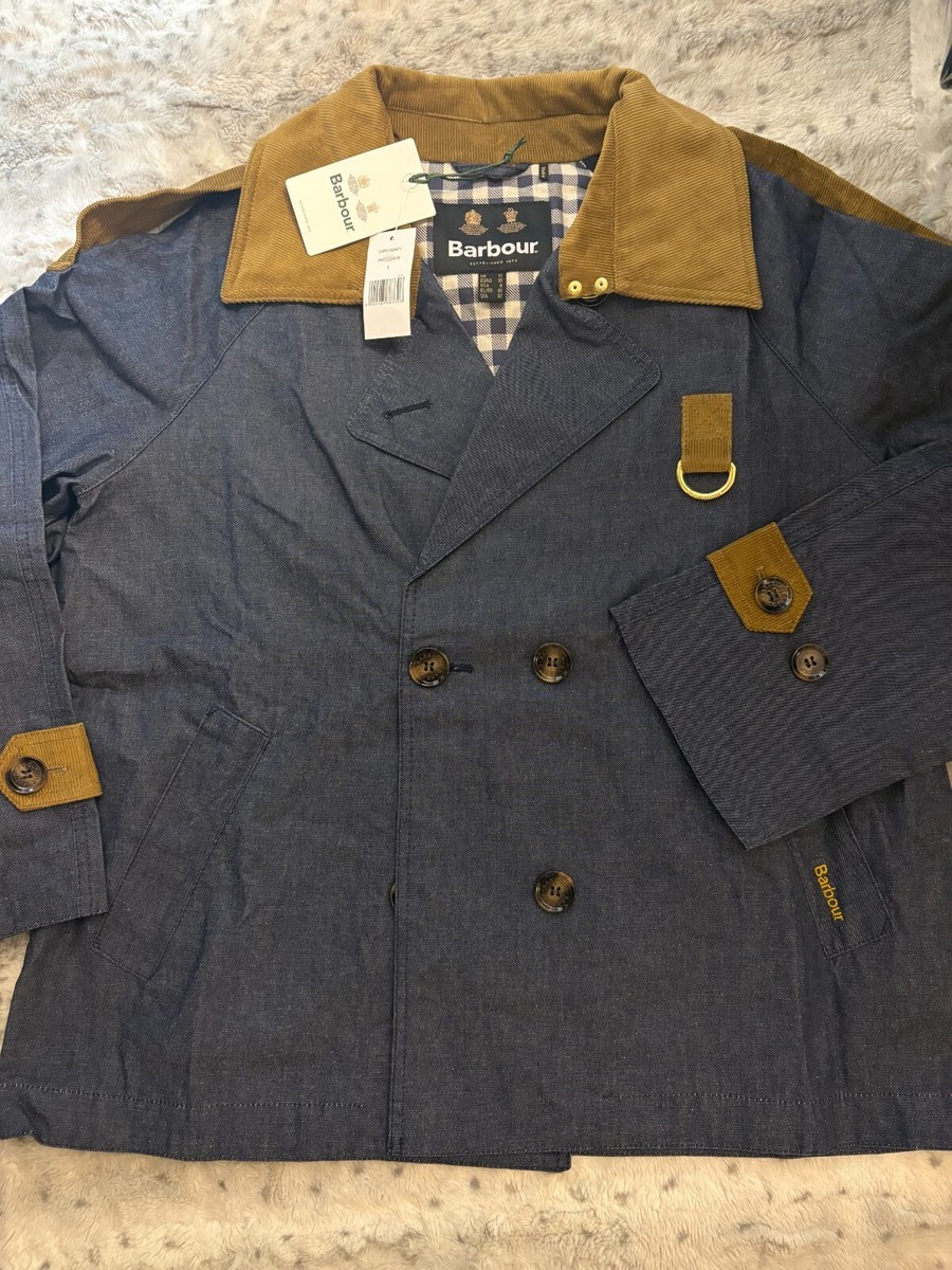 Barbour Easington Showerproof Jacket in Indigo Summer Navy
