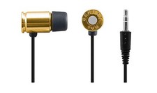 Sentry Bullets 9mm Earbuds in Gold Sentry HG9...