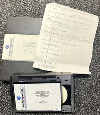 3M UCA 30 UMATIC VIDEOCASSETTE Lauren Bacall on Humphrey Bogart / 1951 Euro Trip