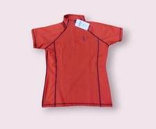 kinder reiten reitsport base layer kurzarm koralle