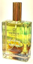 Infinite Beauty Refreshing Hydrating Body Oil Vanilla Coconut 5 fl oz New