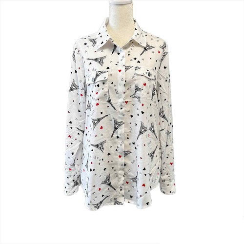 NWT - Karl Lagerfeld Paris Whimsy Blouse (Size: S)