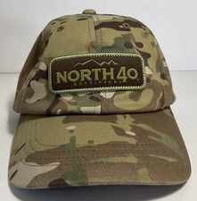 North 40 Outfitters Camo Strapback Designed in Montana YUPOONG The Classics