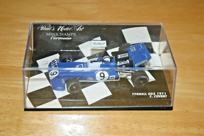 MINICHAMPS 1/43 TYRRELL 003 1971 F.セベール 1/43 TYRELL 003 FRANCOIS CEVERT 1971 F1 IN CASE NO BOX MINICHAMPS