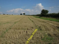 Photo 6x4 Stubble field Haverhill/TL6645 A large development is planned  c2015