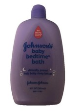  1 Johnsons Baby Bedtime Bath 9 Fl Oz Original Formula Purple Bottle New