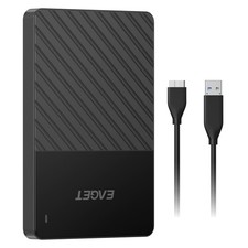 EAGET 500GB 1TB External Hard Drive Portable HDD USB 3.0 for PC/Mac/Laptop/PS4/5