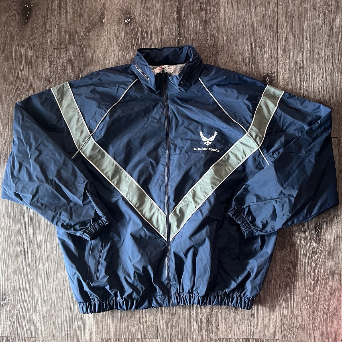 US Air Force PTU Nylon Reflective Windbreaker PT Jacket XXL | eBay