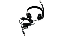 Microsoft LifeChat LX-6000 Black Headband Headset Model 1476