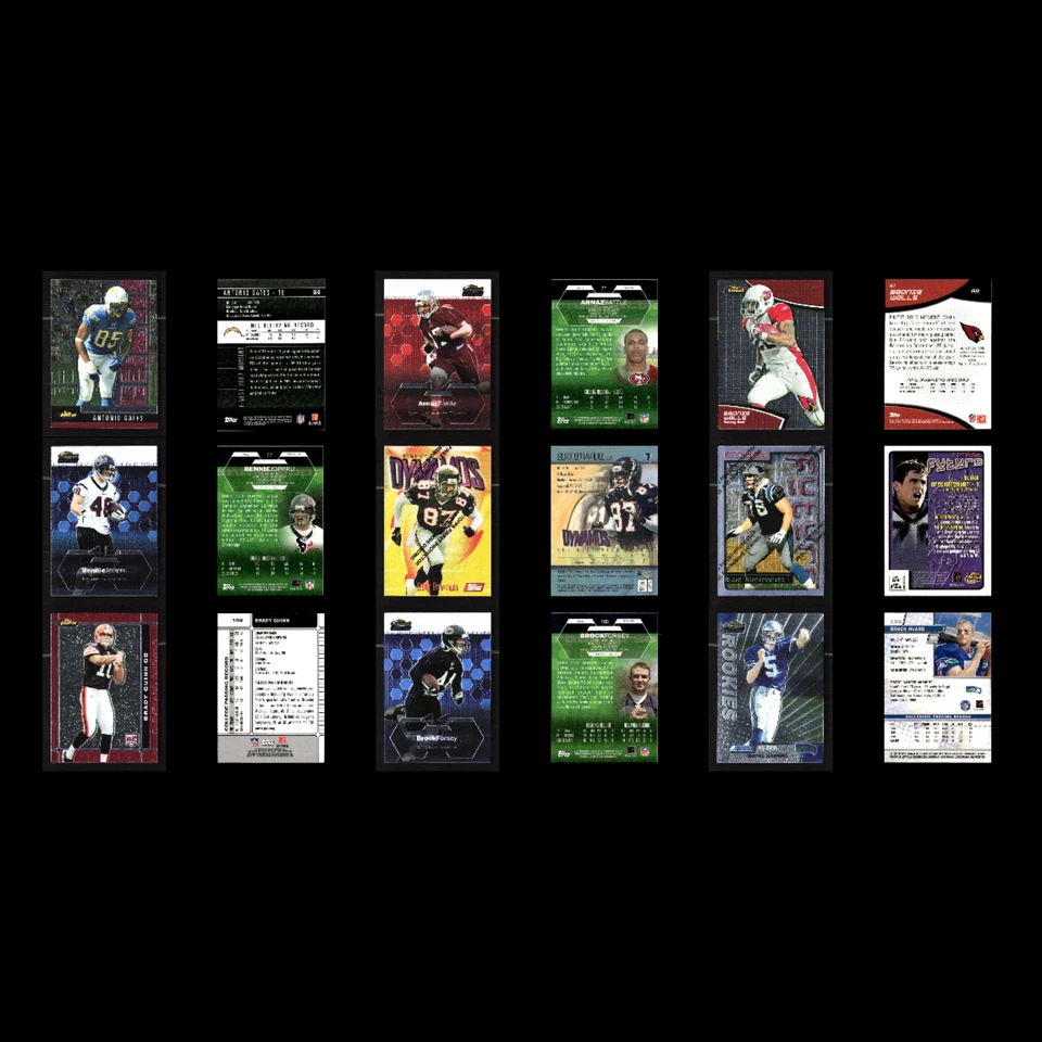 Topps Mejor Lote (161) Refractores Serie Numerados Oro Aikman Deion Estrellas Salón de la fama Foto 4 de 4