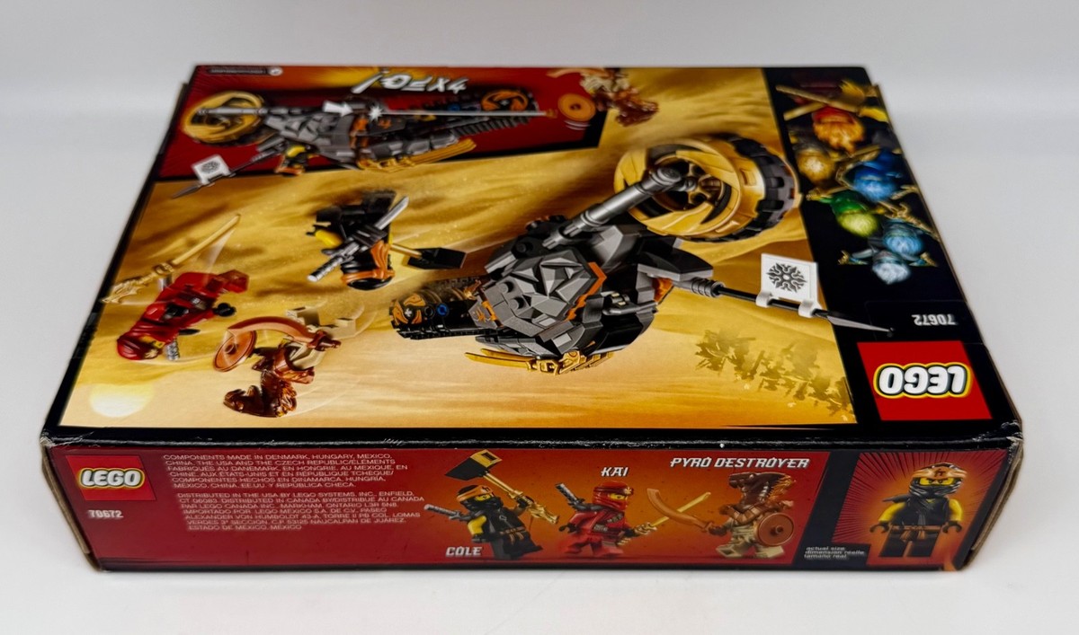 LEGO NINJAGO: Cole's Dirt Bike (70672) for sale online | eBay