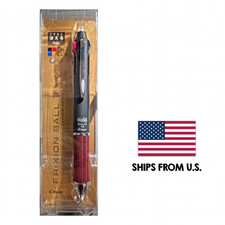 Pilot FriXion Ball 3 Wood 3-color Erasable Multi-pen - Deep Red