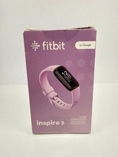 Fitbit Inspire 3 Health Fitness Tracker Heart Rate Sleep Lilac Bliss With Bands