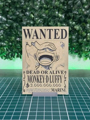 Manga 3D / Panel 3D / One Piece / Wanted Ruffy Gear 5